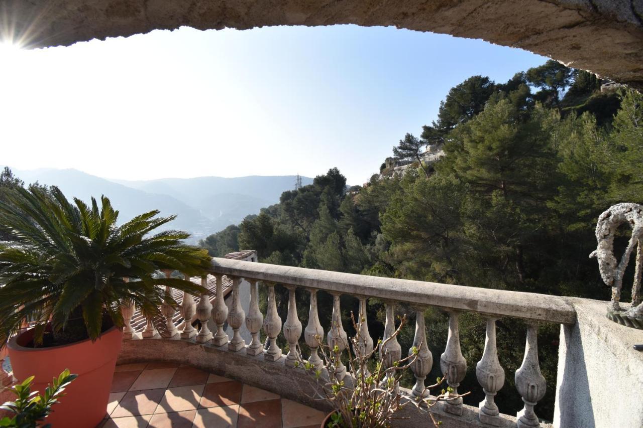 Studio en villa et sa terrasse privée La Trinité Exterior foto